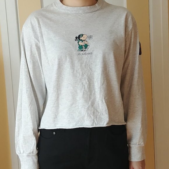 long sleeve crop top - Picture 1 of 4